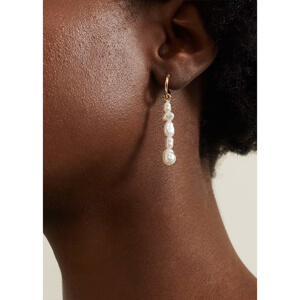 Phase Eight Pearl Drop Chain Earrings